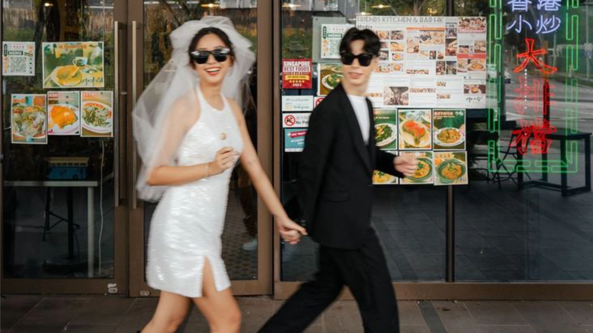 Japanese American couple
